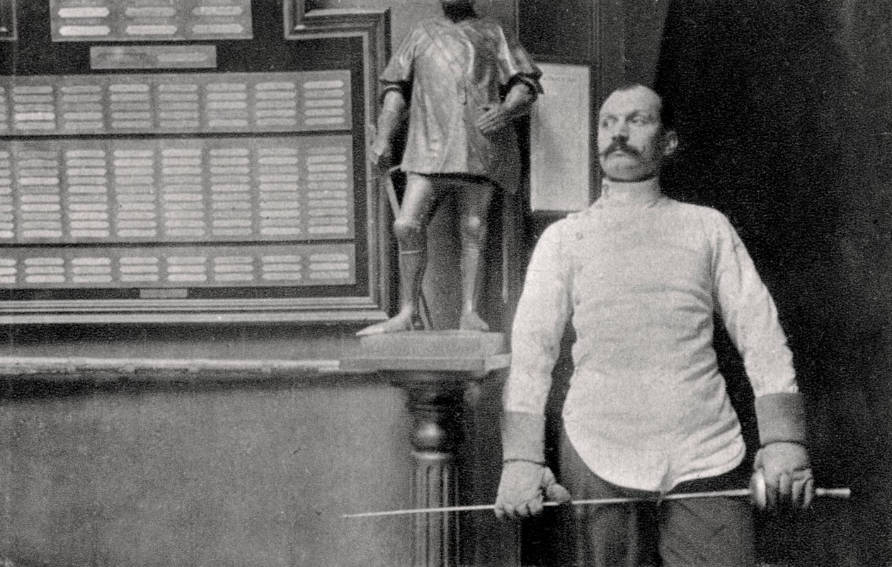 Alphonse Kirchoffer, französischer Fechter, 1904 von Unbekannt
