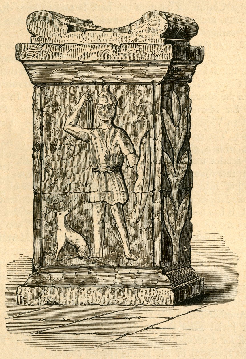 Altar der Diana, 1897 von Unbekannt