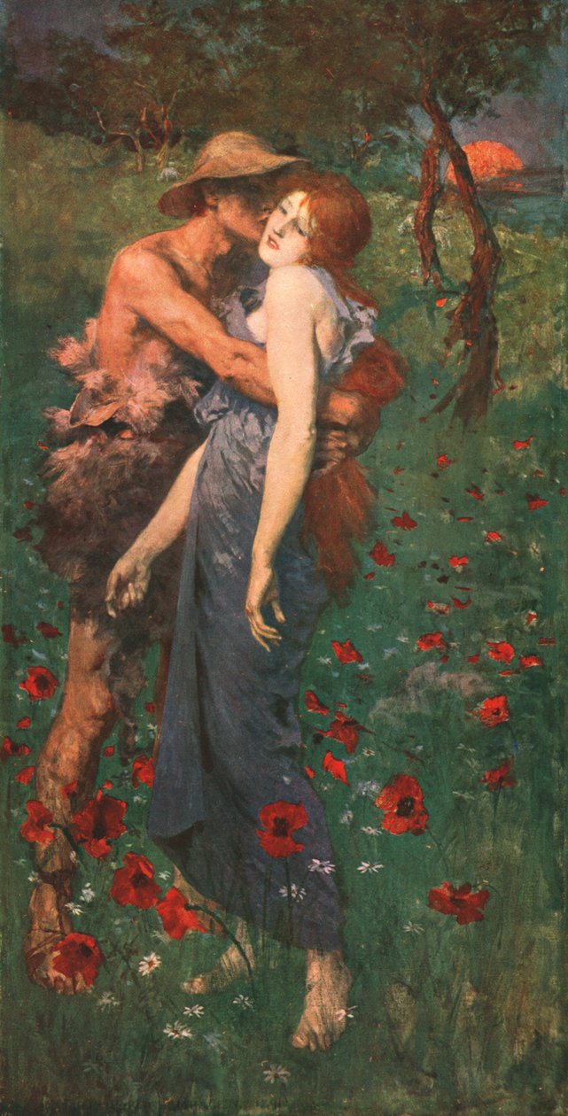 Ein Idyll, 1891, um 1902 von Unbekannt