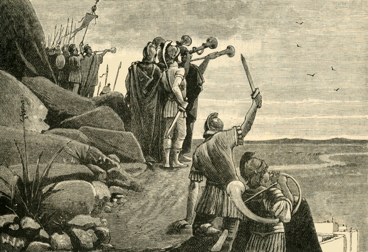 Ein Vorfall im Jugurthinischen Krieg, 1890 von Unbekannt