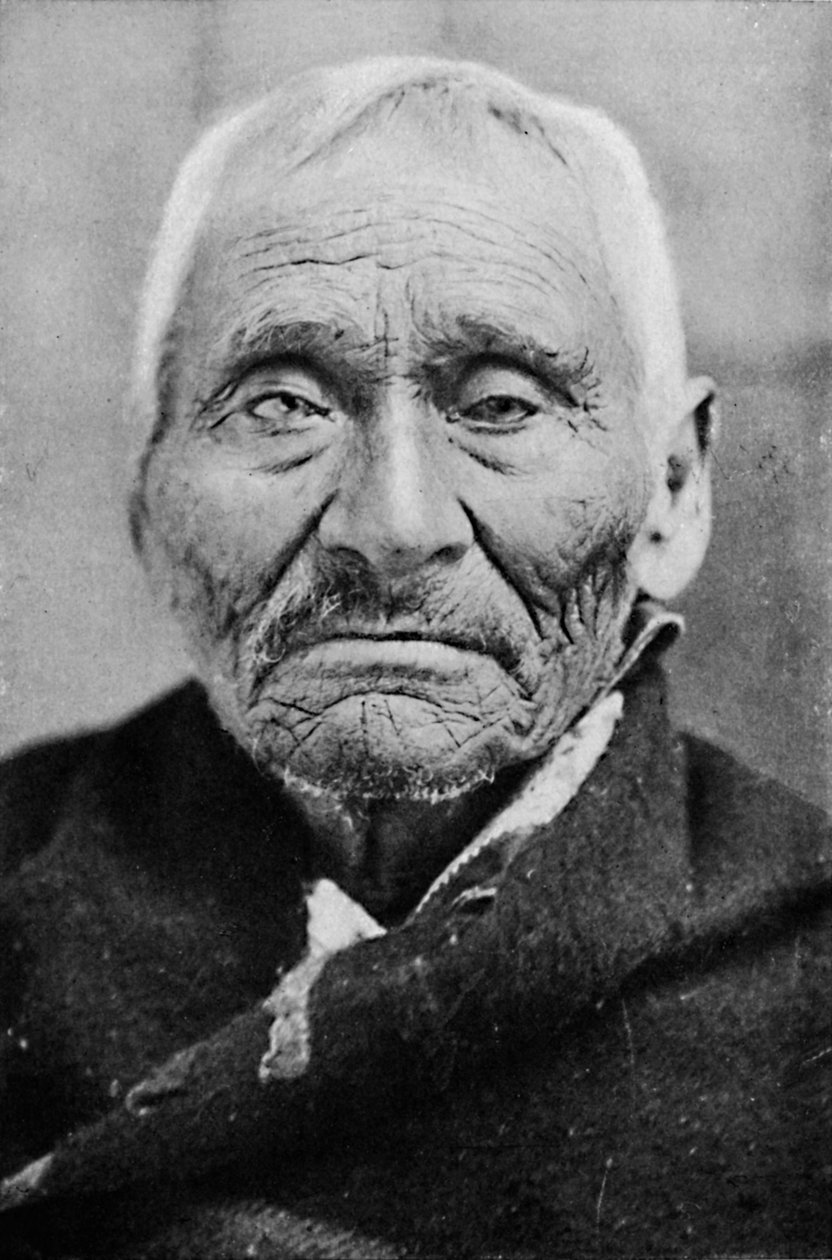 Ein alter Tlingit-Indianer aus Alaska, 1912 von Unbekannt