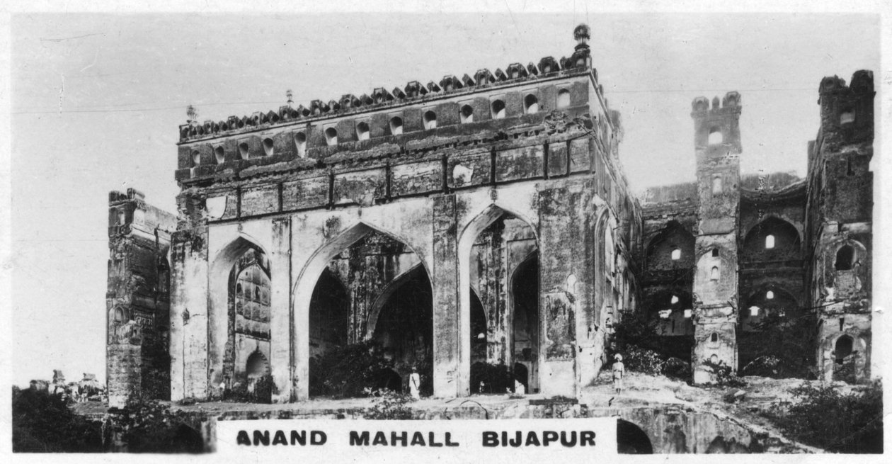 Anand Mahall, Bijapur, Karnataka, Indien, ca. 1925 von Unbekannt
