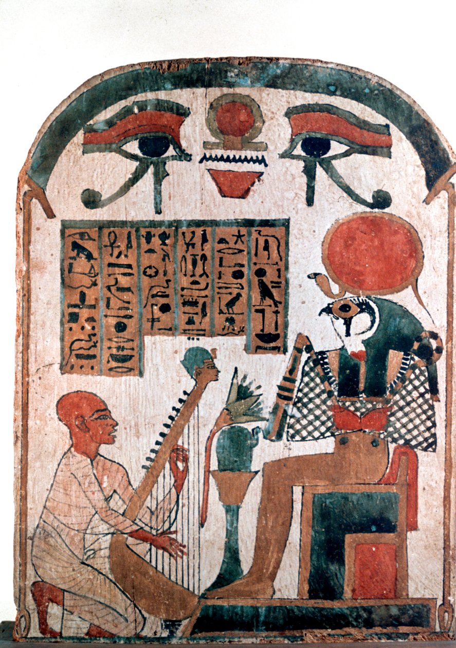Altägyptische Stele, 11.-10. Jahrhundert v. Chr. von Unbekannt