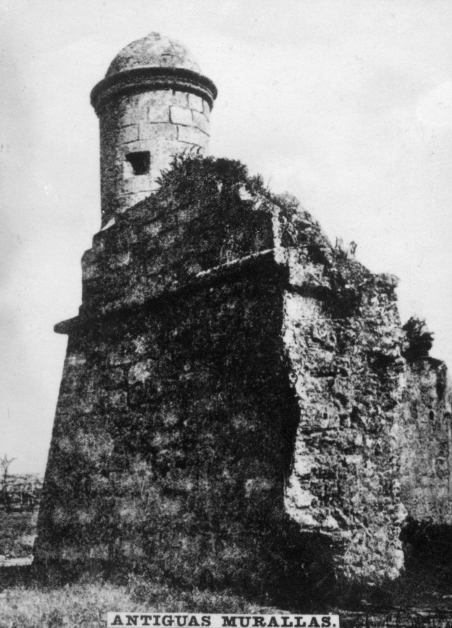 Alte Stadtmauern von Havanna, 1667, 1920er von Unbekannt