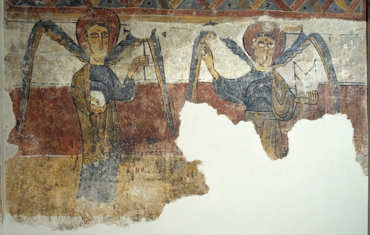Engel aus Santa Maria de Taüll von Unbekannt