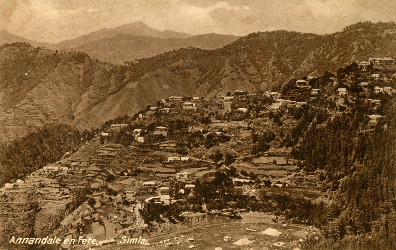 Annandale en Fête - Simla, ca. 1918-ca. 1939 von Unbekannt
