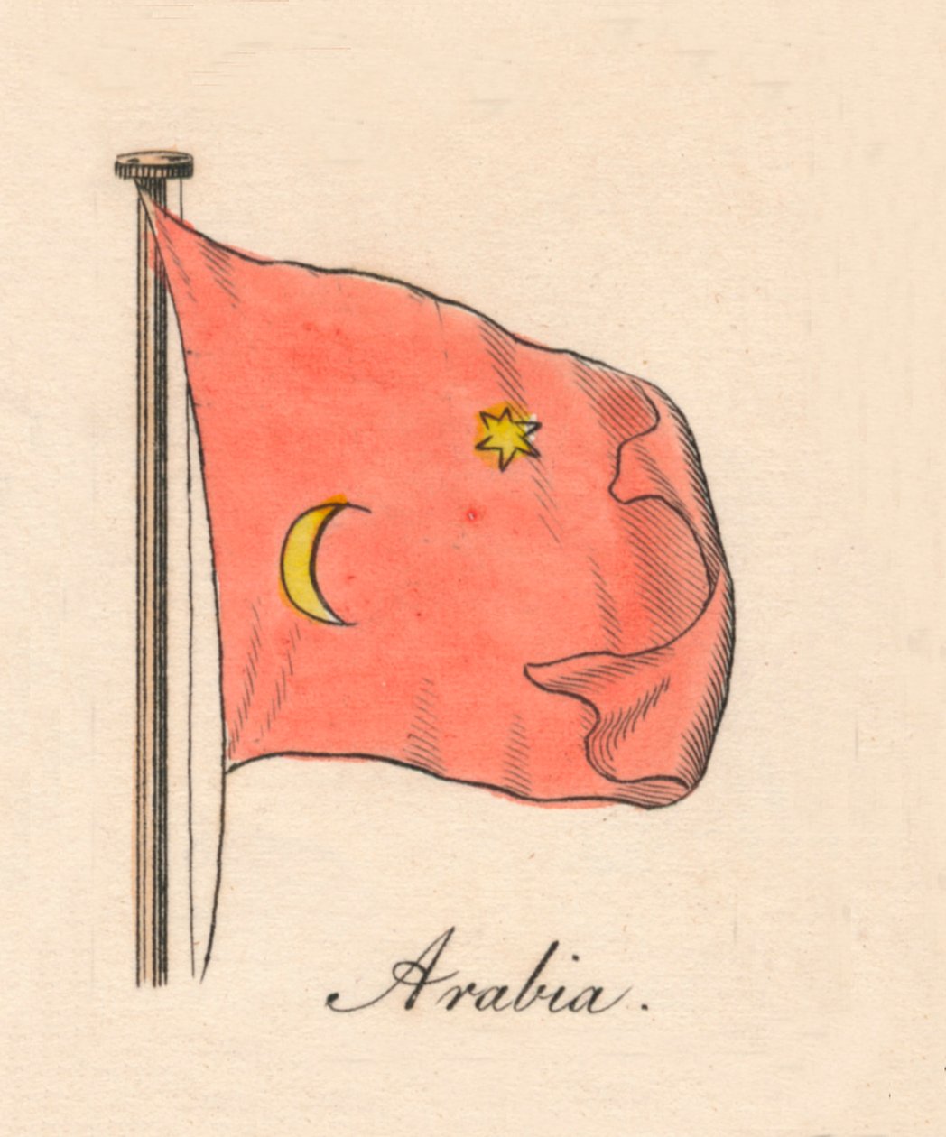 Arabien, 1838 von Unbekannt