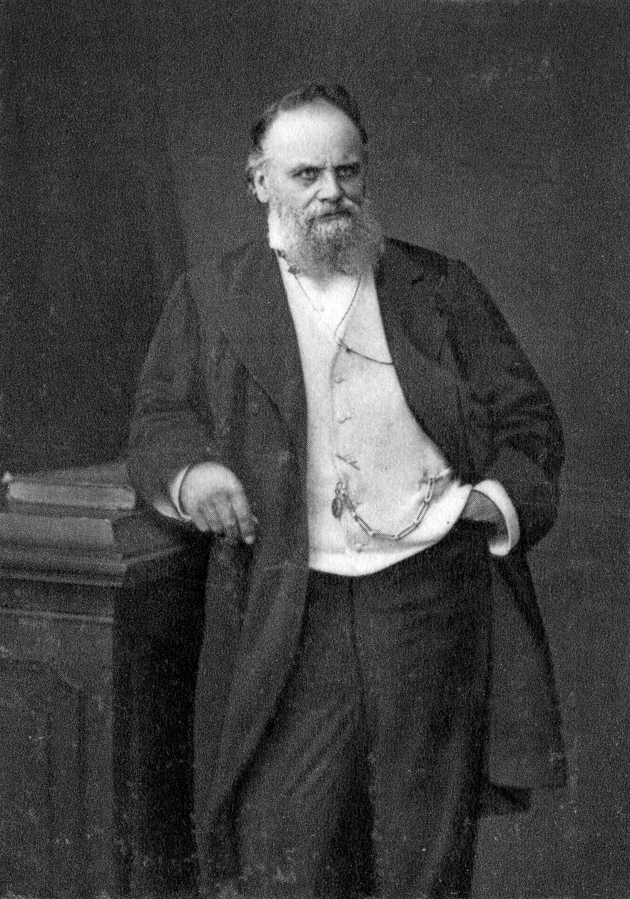 Aristide Boucicaut, französischer Einzelhändler, 1874 von Unbekannt