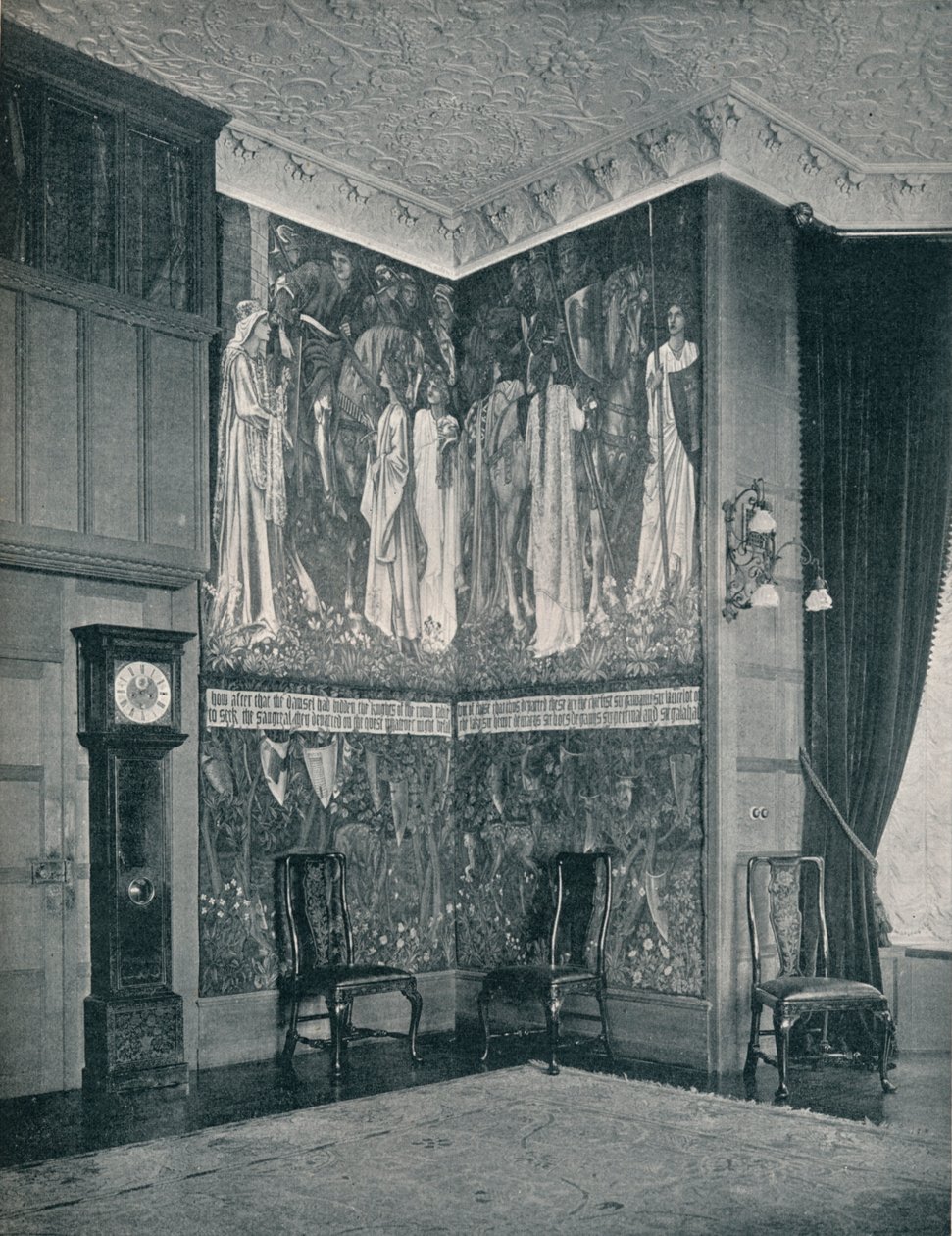 Arras-Wandteppich in Stanmore Hall, 1898-9 von Unbekannt