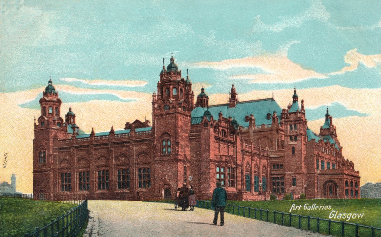 Kunstgalerien, Glasgow, um 1904 von Unbekannt