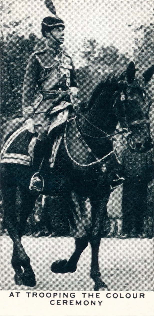 Bei der Trooping The Colour Zeremonie, 1932-1937 von Unbekannt