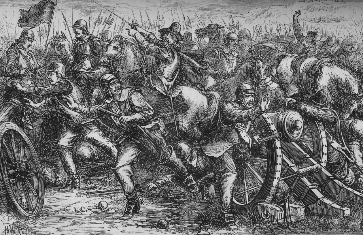 Angriff auf Leith, um 1560 von Unbekannt