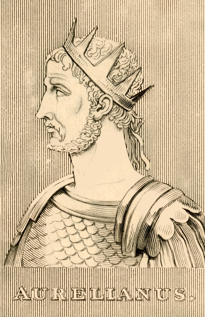 Aurelianus, 214-275 n. Chr., 1830 von Unbekannt