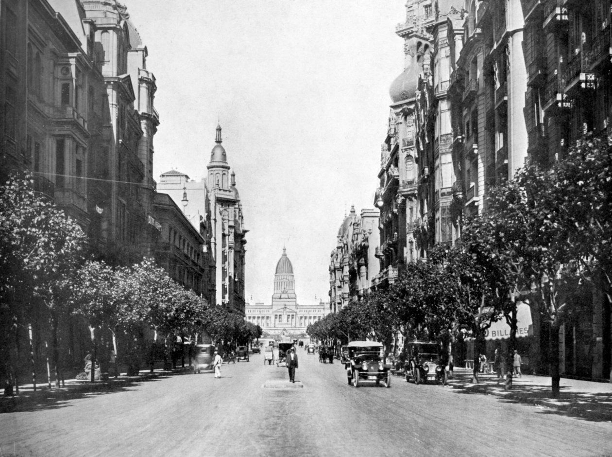 Avenida de Mayo, Buenos Aires, Argentinien von Unbekannt