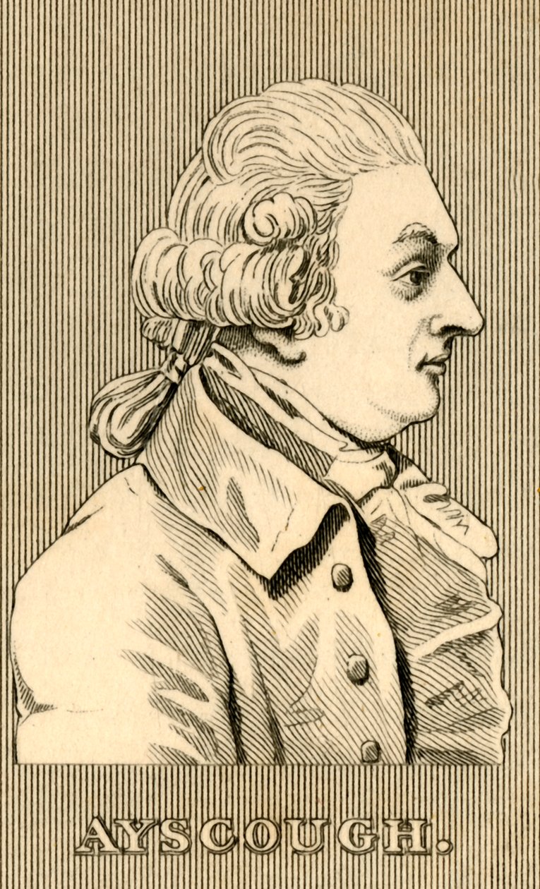 Ayscough, gestorben 1779, 1830 von Unbekannt
