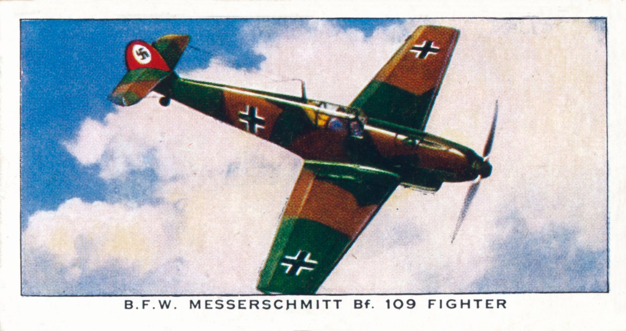 B.F.W. Messerschmitt Bf. 109 Jagdflugzeug, 1938 von Unbekannt