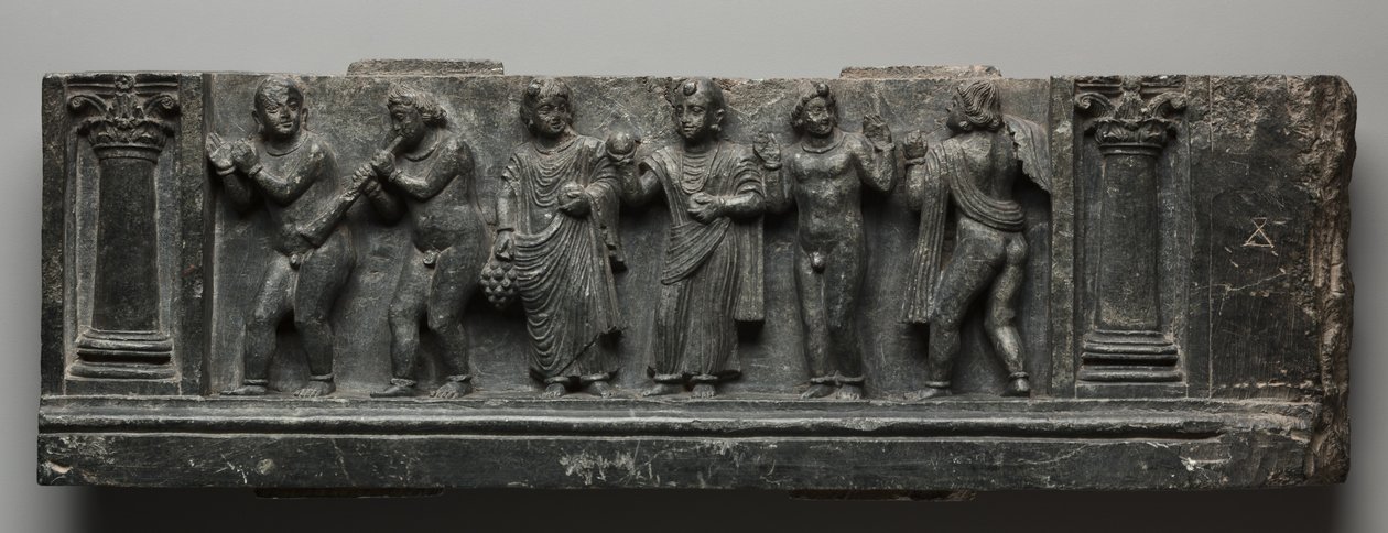 Bacchanalisches Relief, 1-100 von Unbekannt