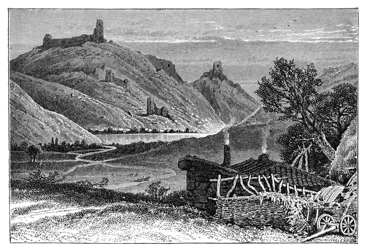 Balaklawa in Frieden, Ukraine, um 1888 von Unbekannt