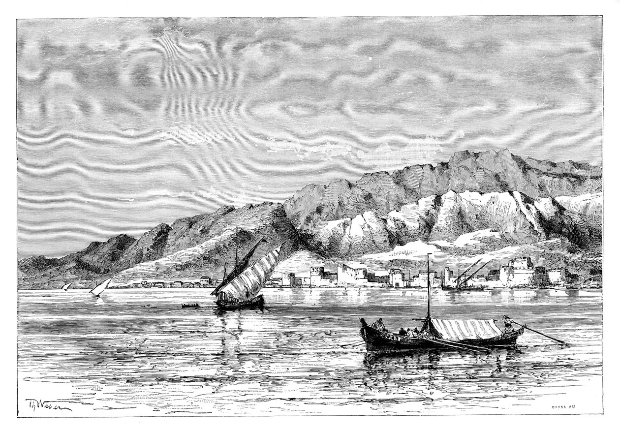 Bandar-e Abbas, Iran, 1895 von Unbekannt