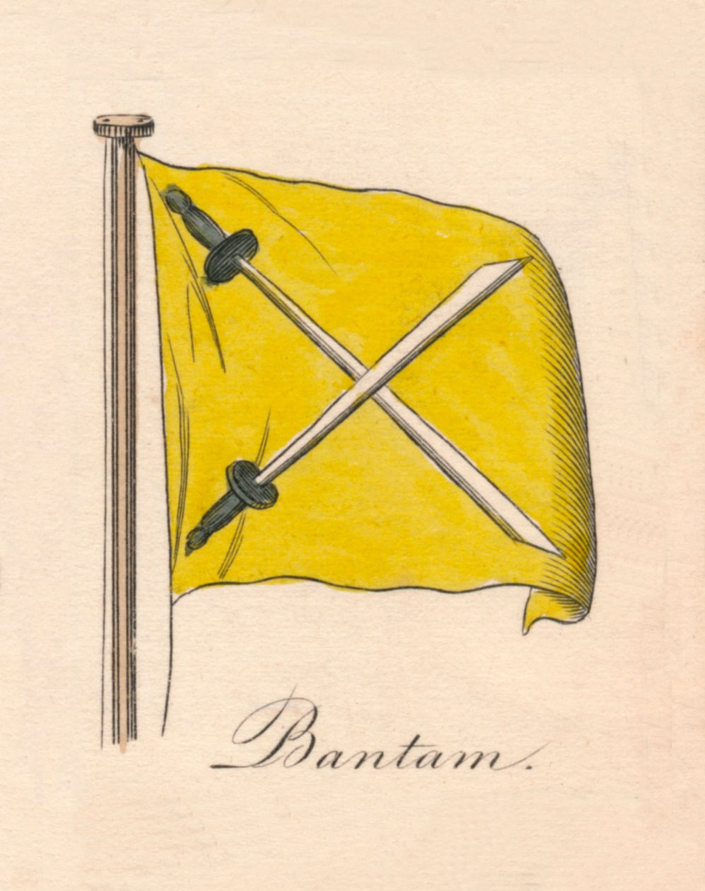 Bantam, 1838 von Unbekannt