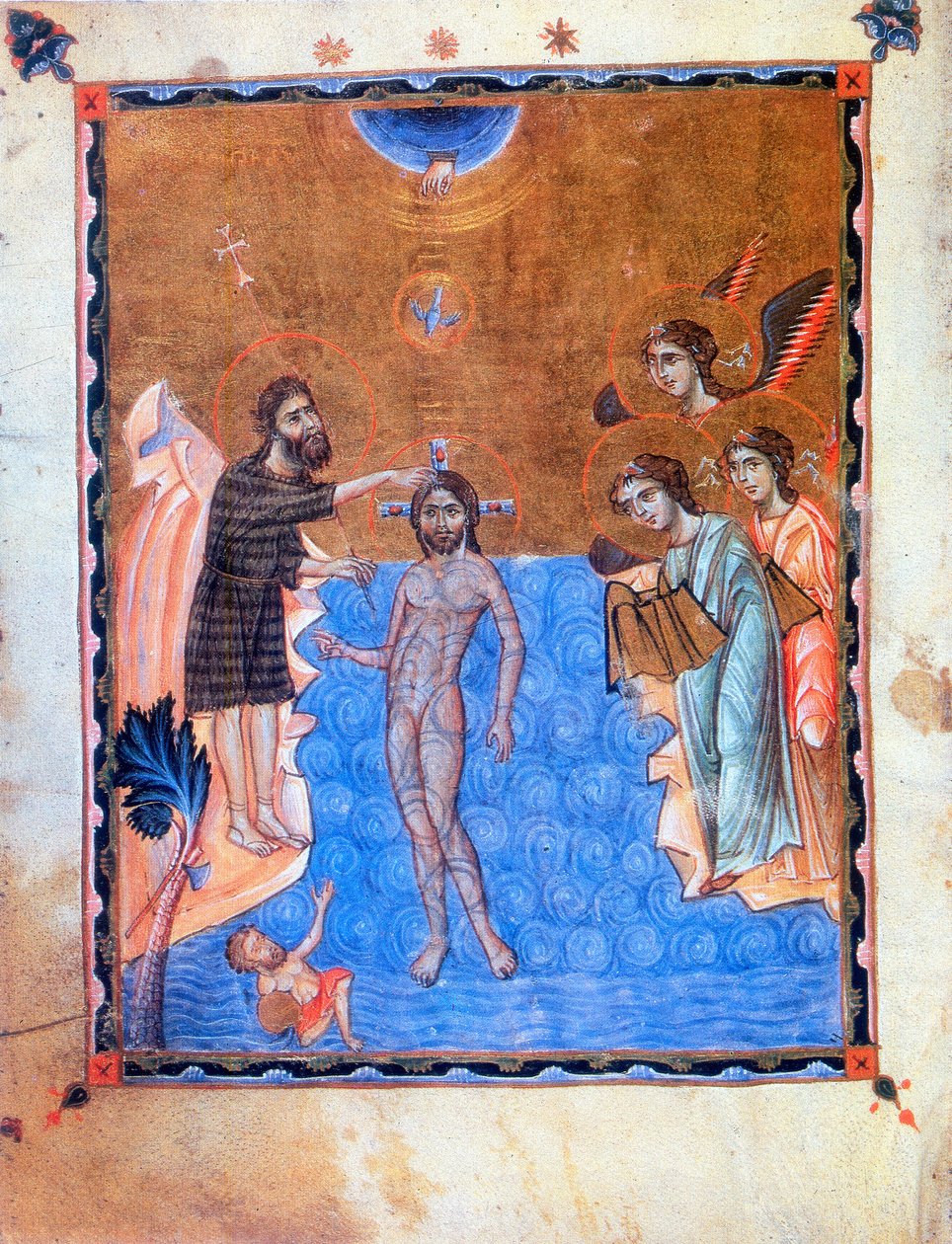 Taufe Jesu durch Johannes den Täufer von Unbekannt