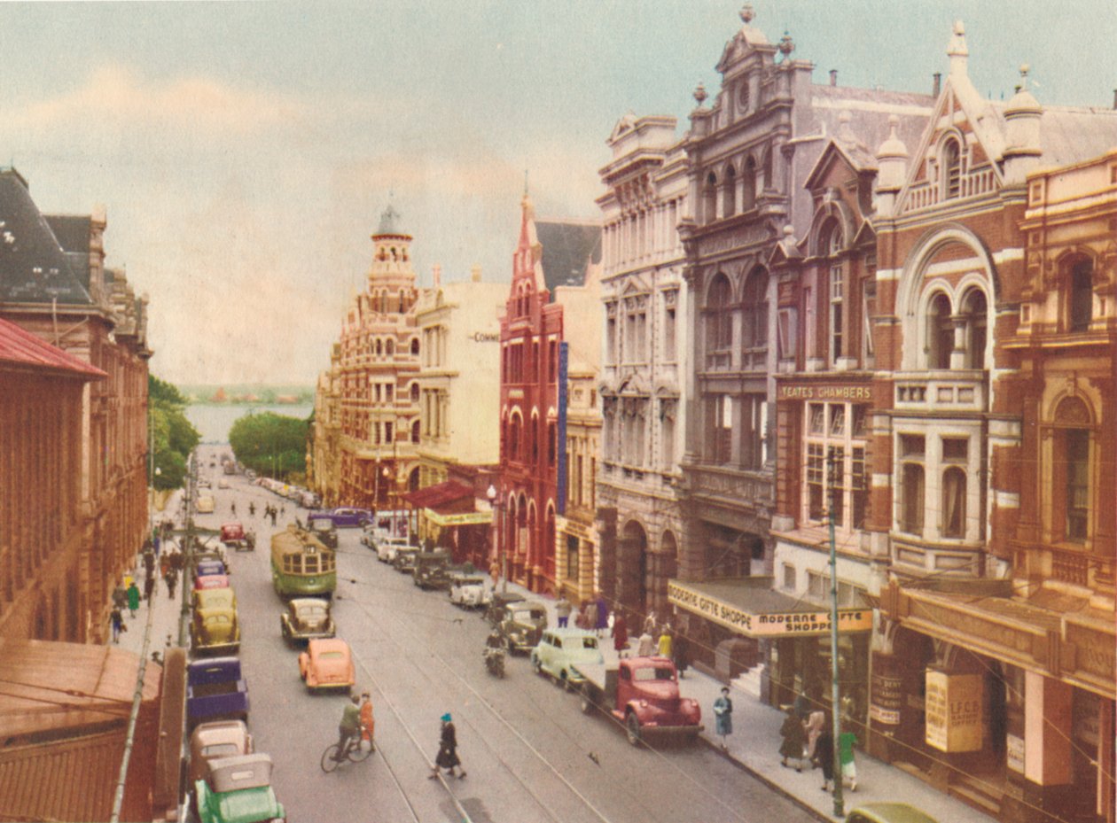 Barrack Street, ca. 1947 von Unbekannt