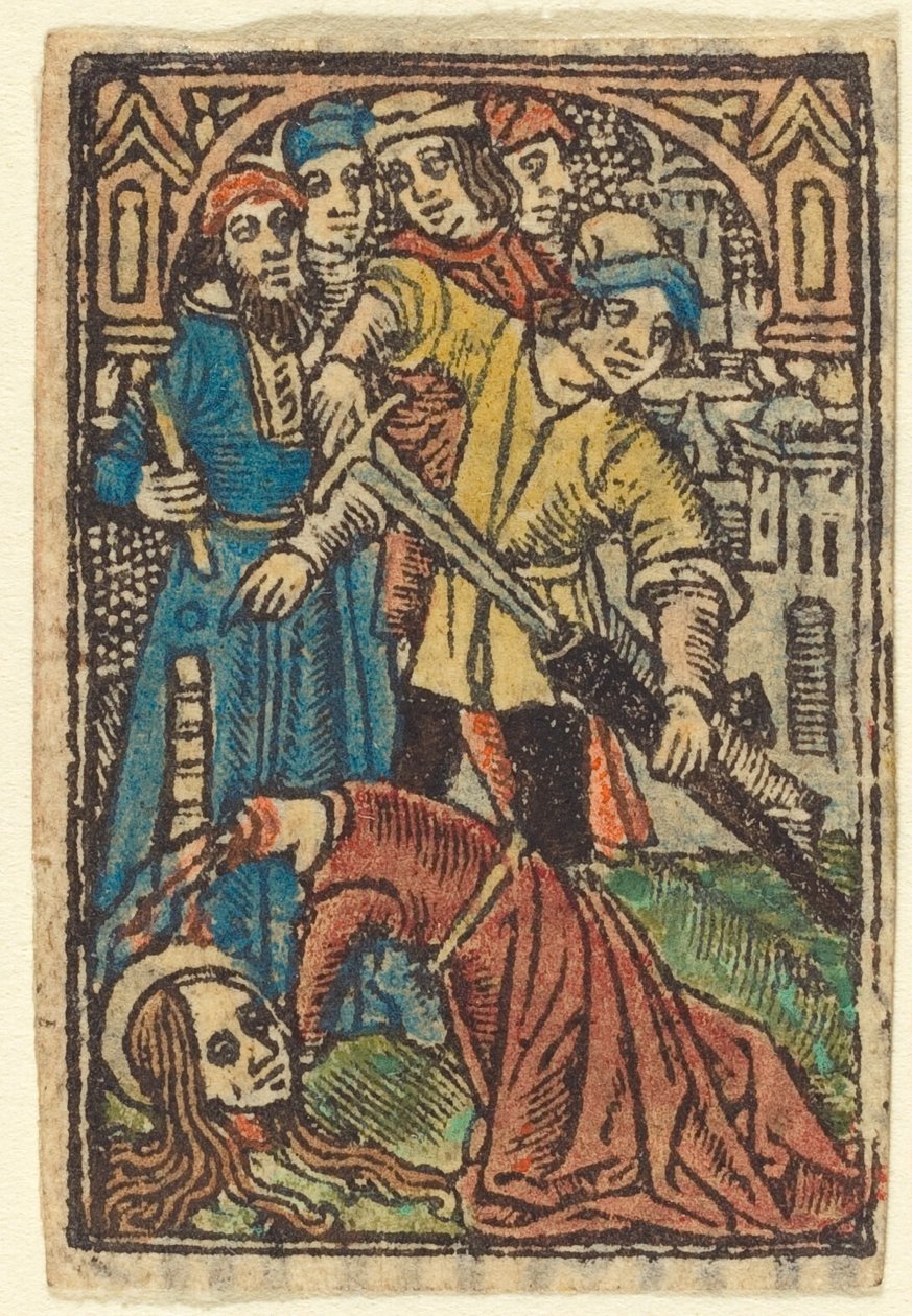 Enthauptung der Heiligen Katharina von Unbekannt