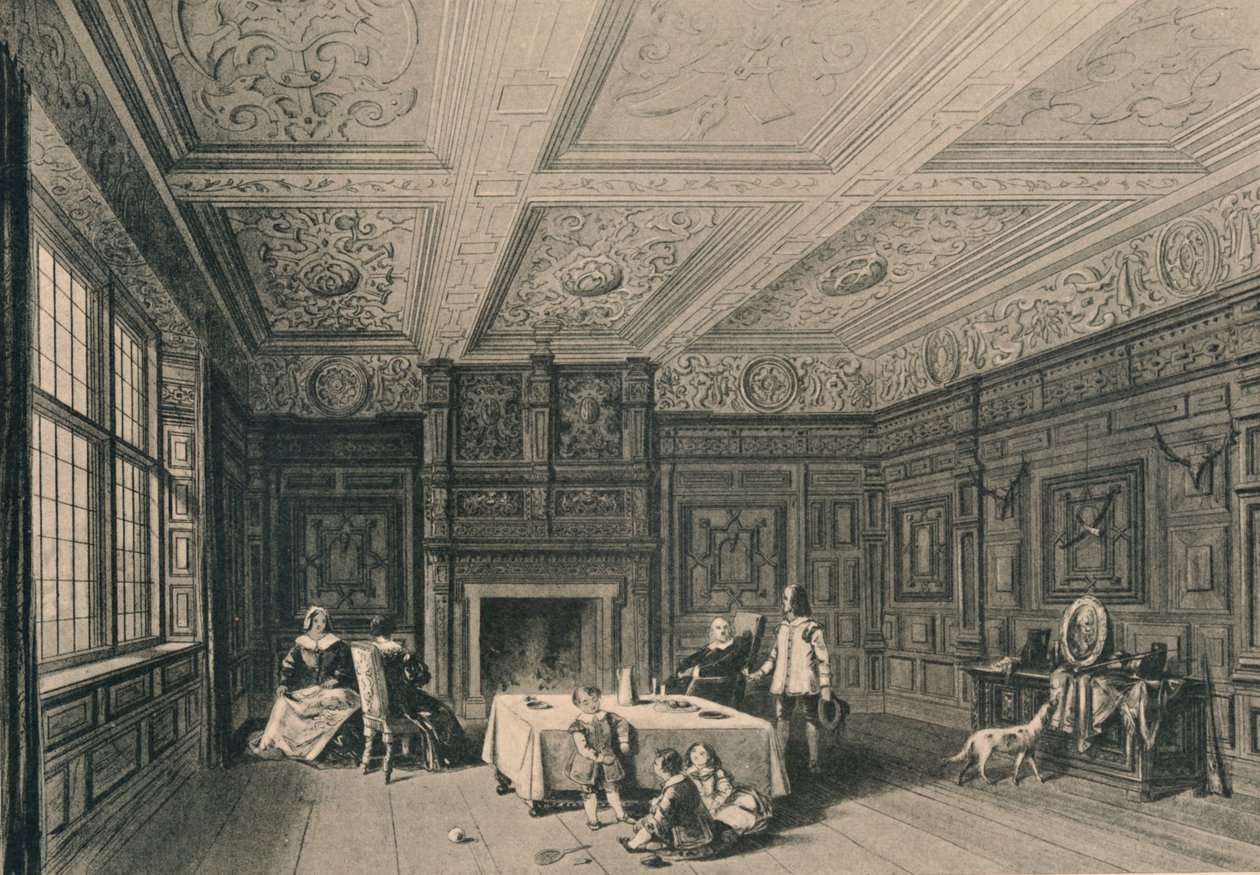 Benthall Hall, Shropshire, 1915 von Unbekannt