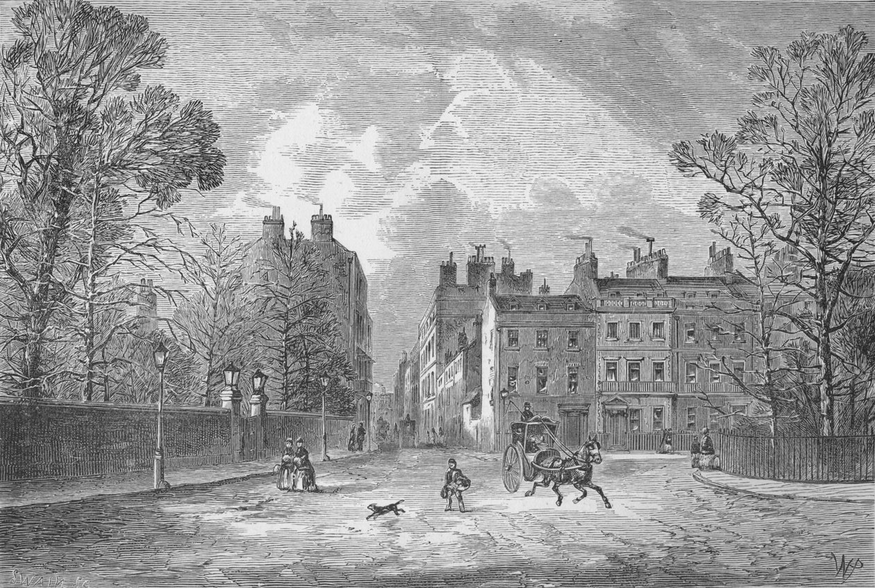 Berkeley Square, 1890 von Unbekannt