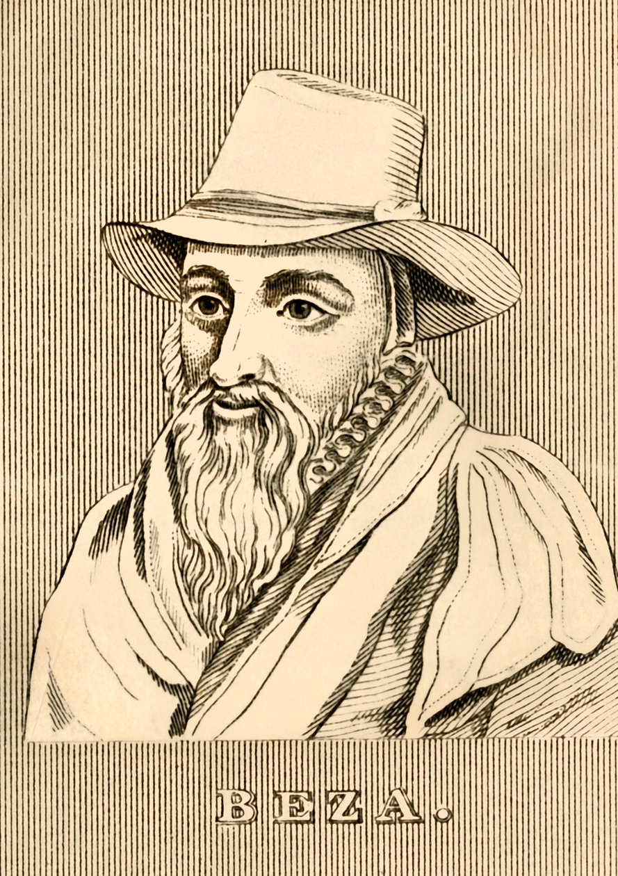 Beza, 1519-1605, 1830 von Unbekannt