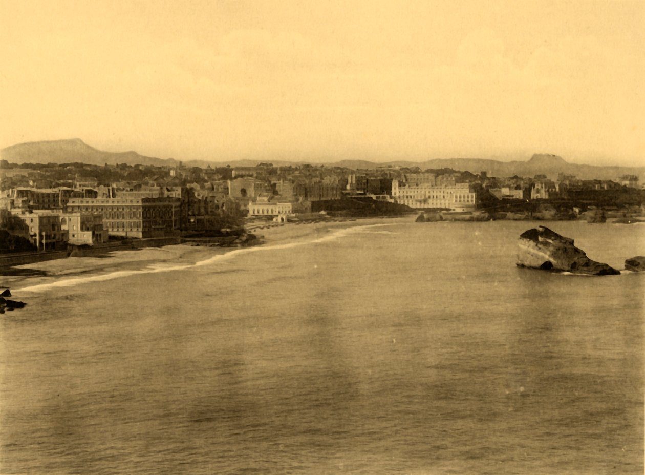 Biarritz - Vue Generale, Gesamtansicht, ca. 1930 von Unbekannt