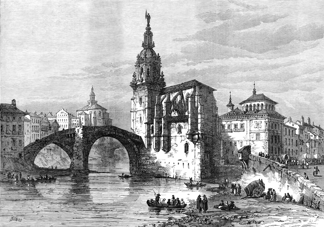 Bilbao, Spanien, April 1874 von Unbekannt