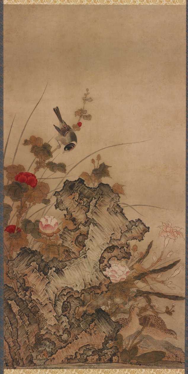 Vögel und Blumen von Unbekannt