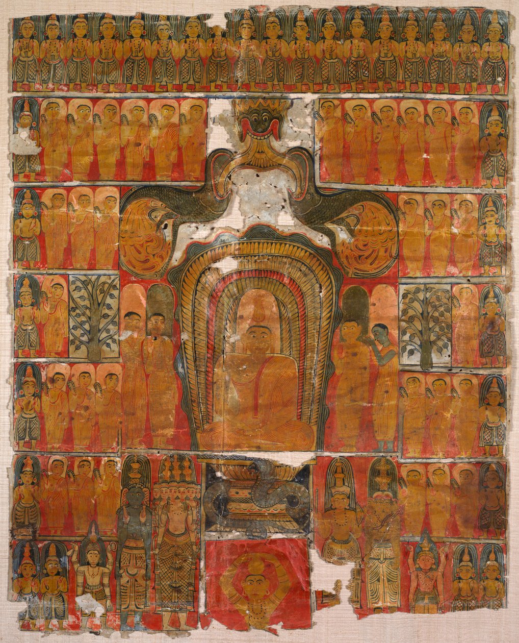 Gesegneter Herr Buddha, 1700er von Unbekannt