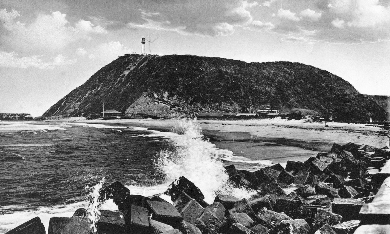 Bluff und Leuchtturm, Durban, Südafrika von Unbekannt