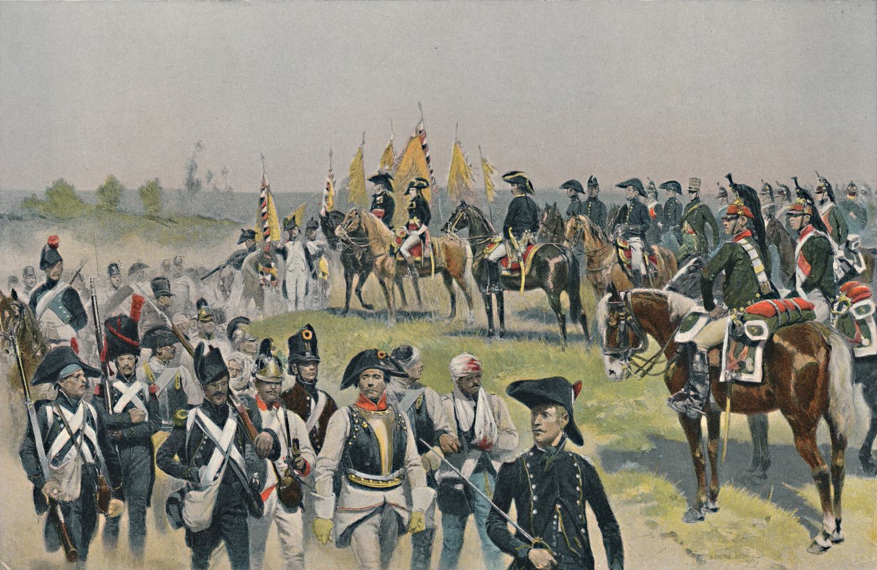 Bonaparte in Italien von Unbekannt