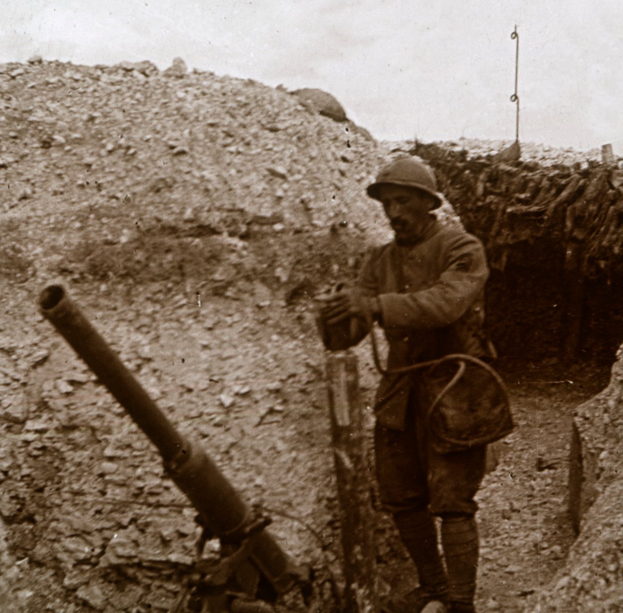 Brandt-Kanone, ca. 1914-1918 von Unbekannt