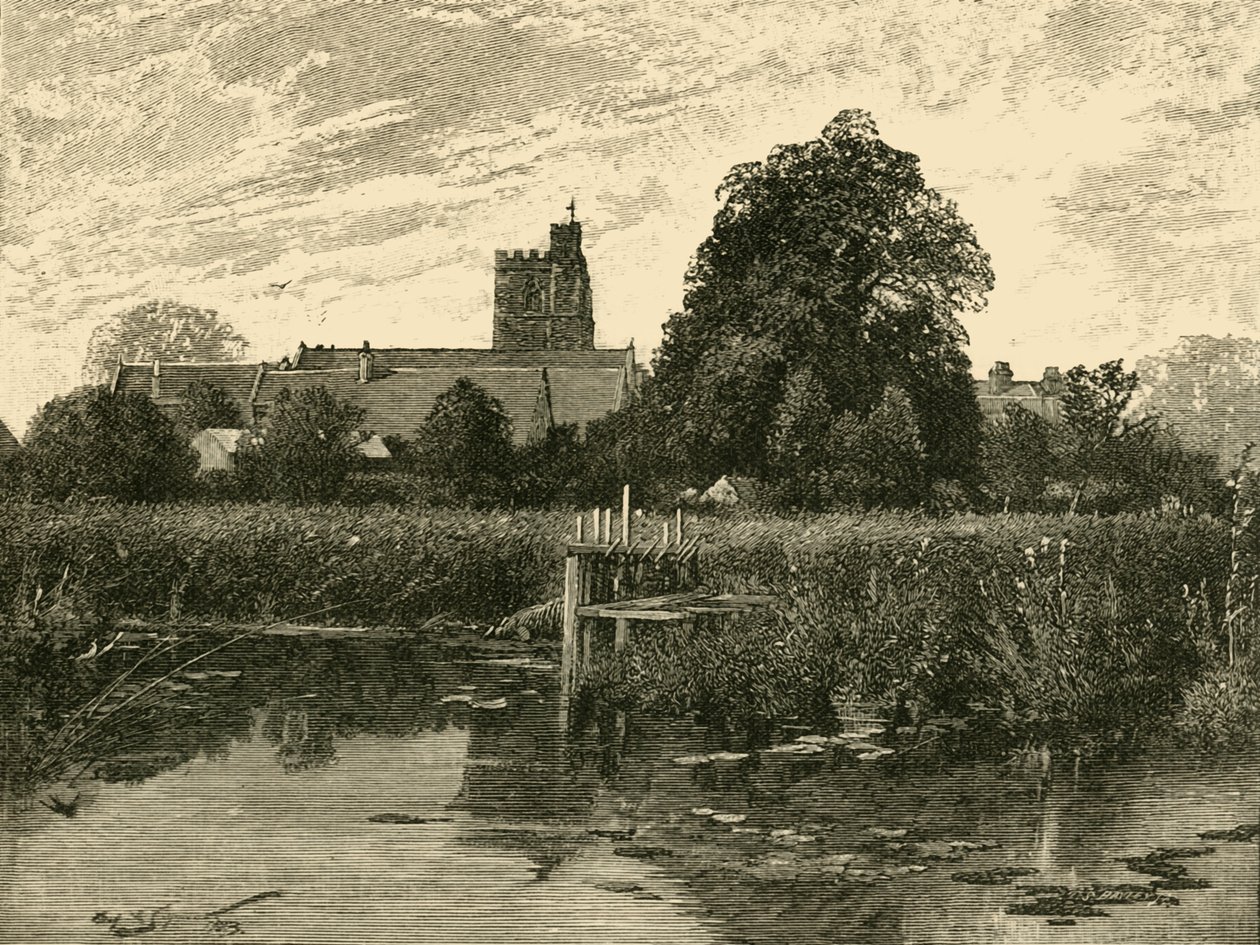 Kirche von Bray, 1898 von Unbekannt