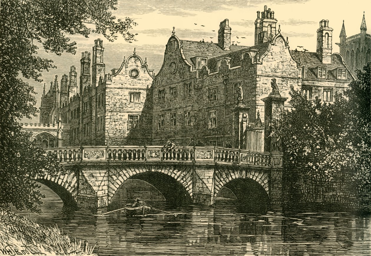 Brücke, St. Johns College, 1898 von Unbekannt