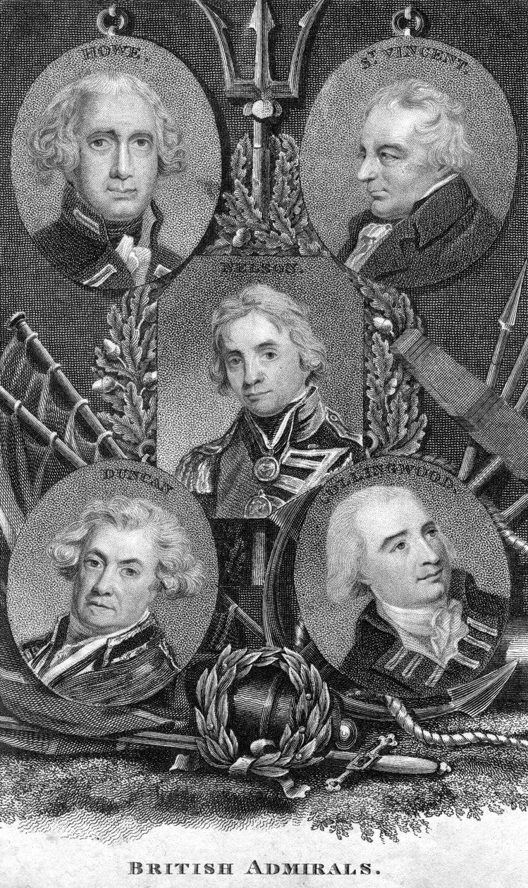 Britische Admiräle von Unbekannt