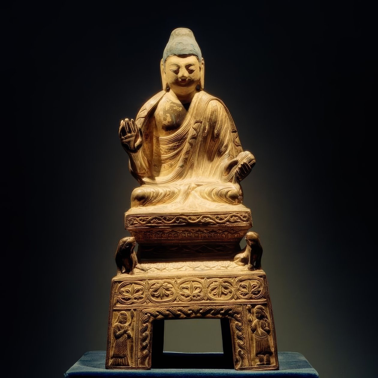 Buddha Sakyamuni / Skulptur, 473 von Unbekannt