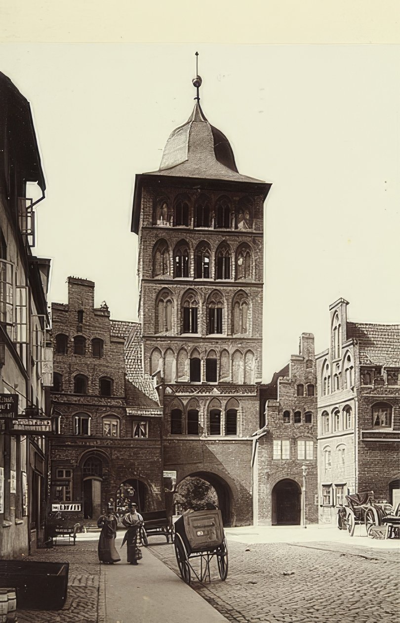 Burgtor von Lübeck von Unbekannt