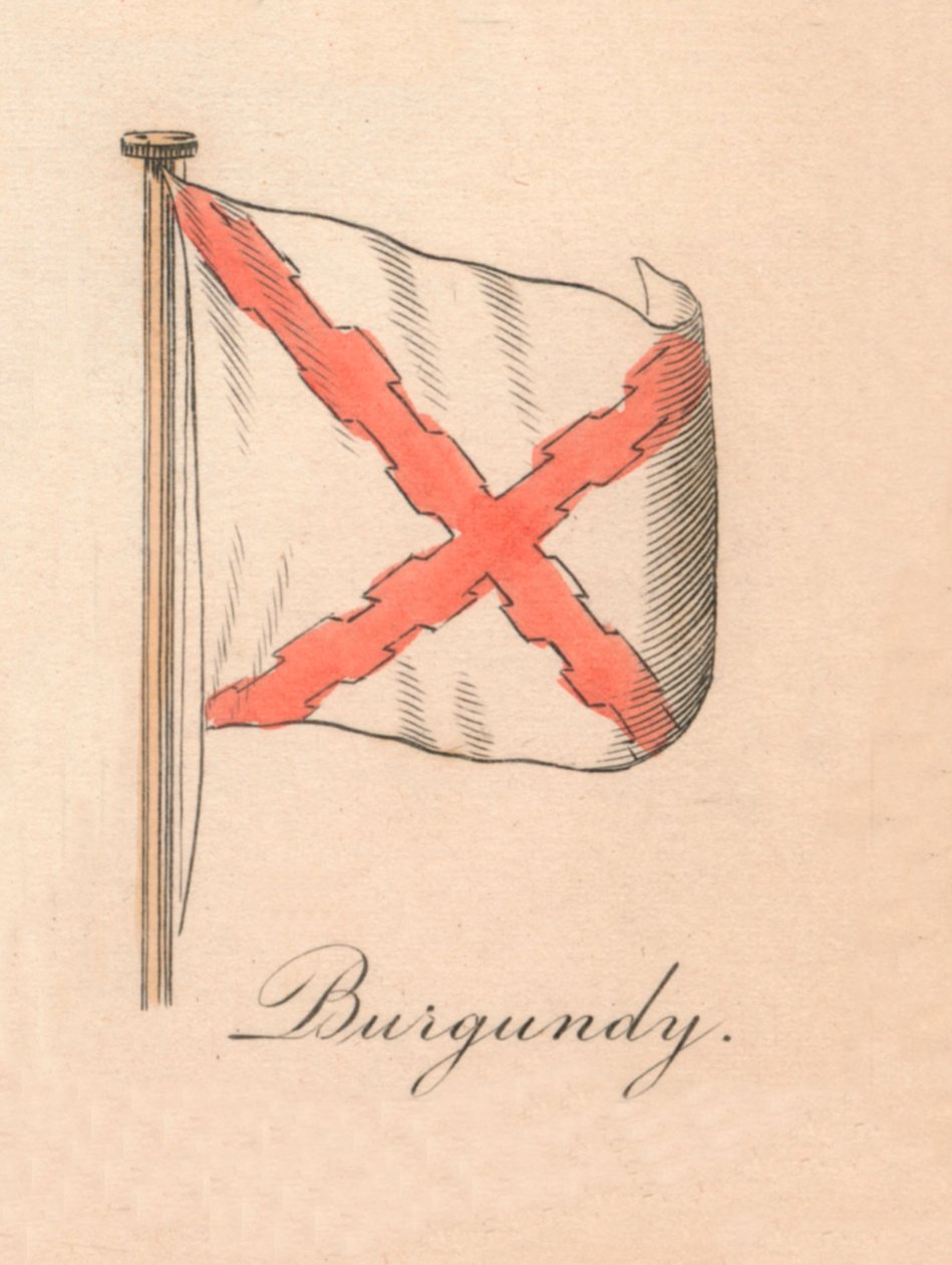 Burgund, 1838 von Unbekannt