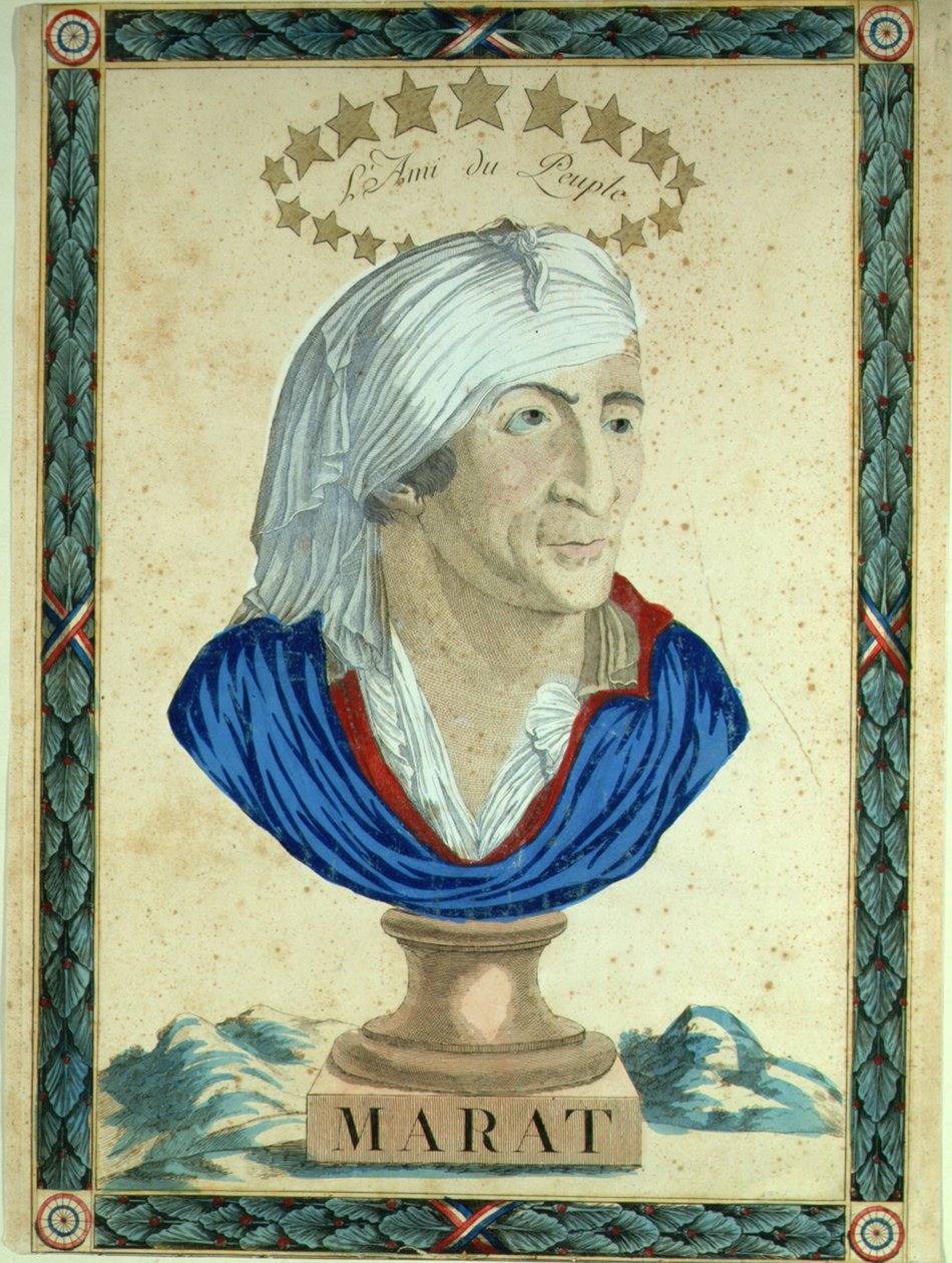 Büste von Marat von Unbekannt