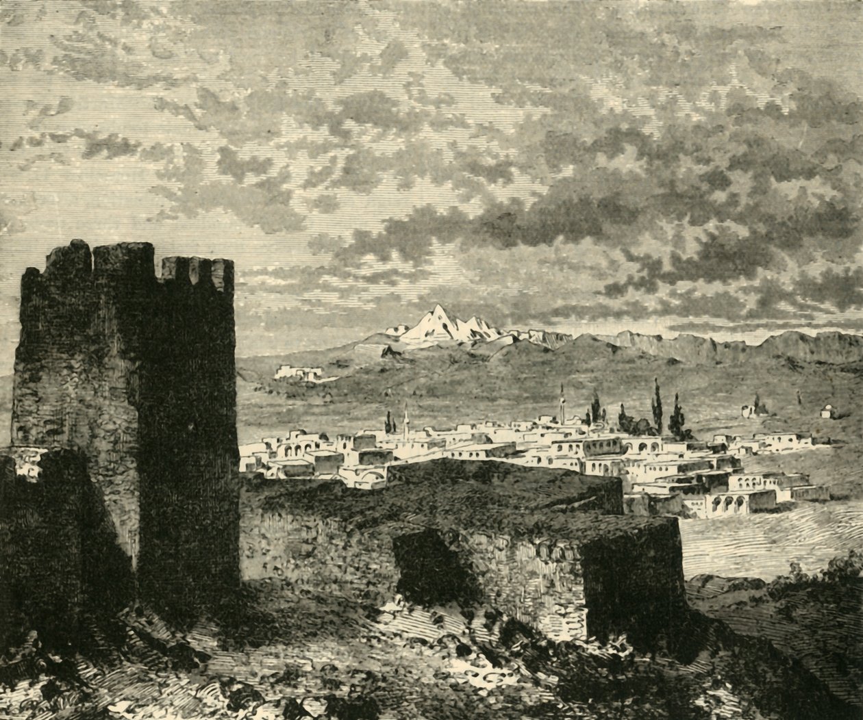 Cäsarea in Kappadokien, 1890 von Unbekannt