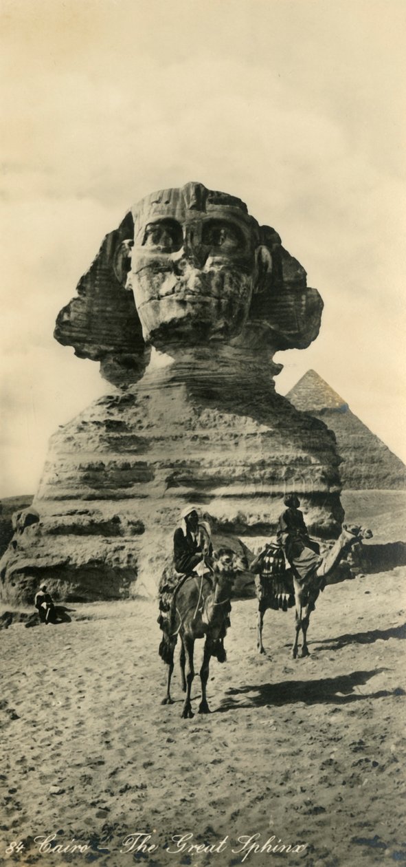Kairo - Die Große Sphinx, ca. 1918-ca. 1939 von Unbekannt