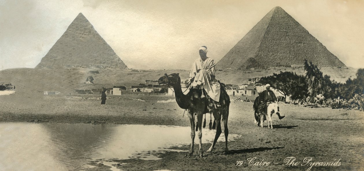 Kairo: Die Pyramiden, ca. 1918-ca. 1939 von Unbekannt