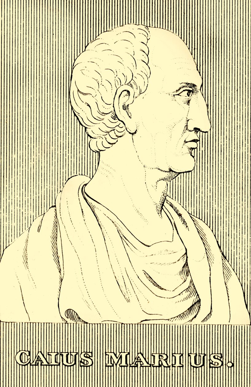 Caius Marius, 157 v. Chr. - 86 v. Chr., 1830 von Unbekannt