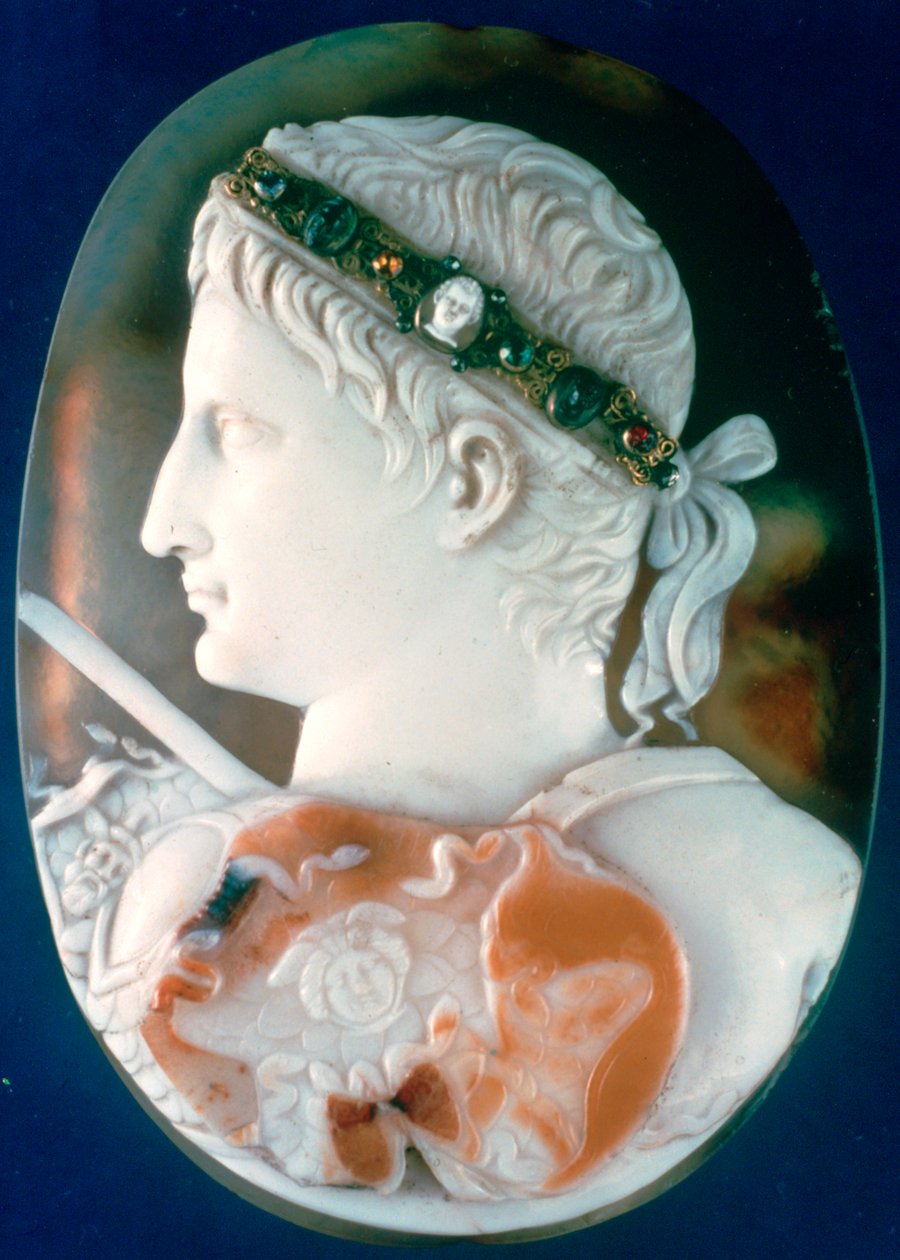 Kamee des Kaisers Augustus von Unbekannt
