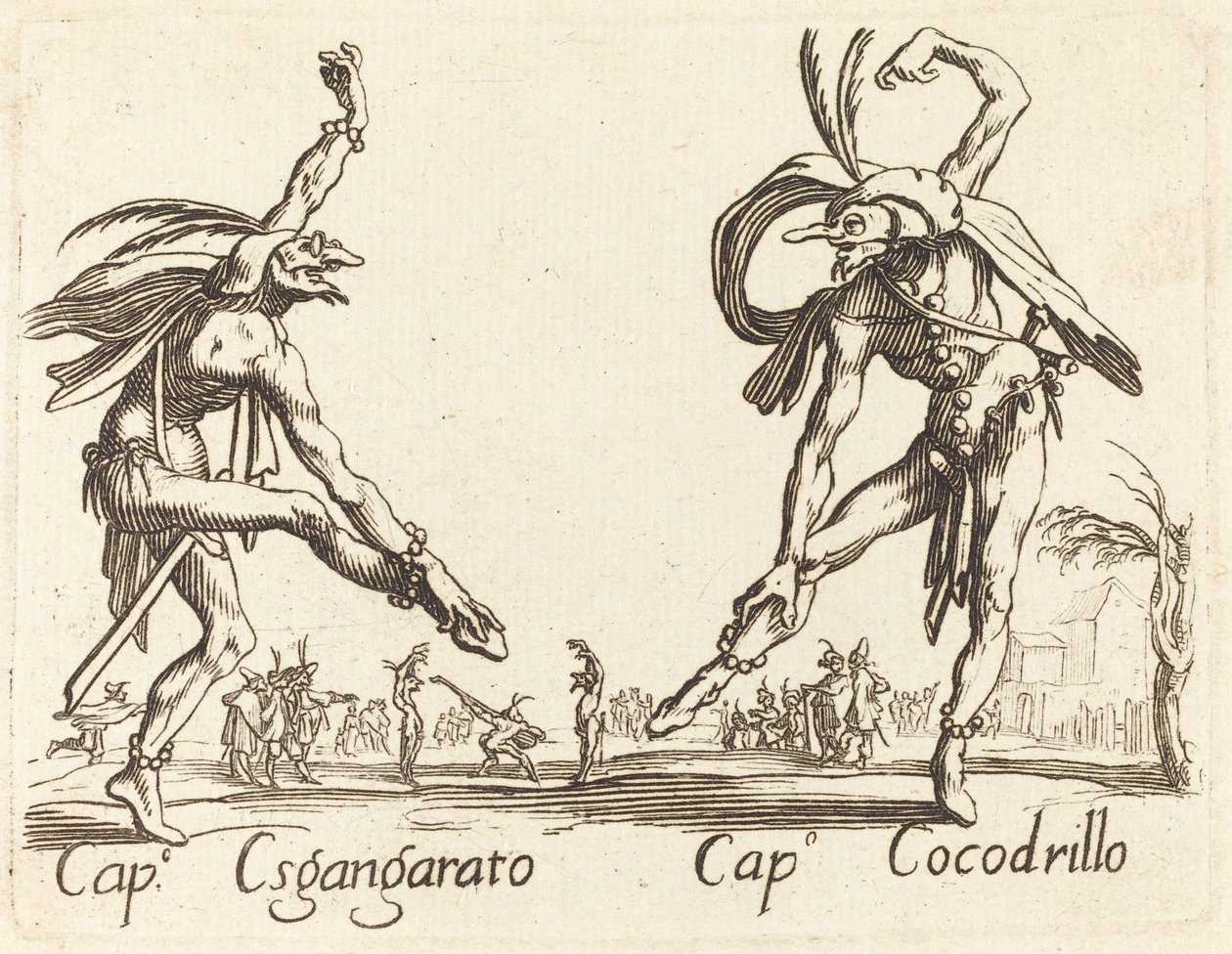 Cap. Esgangarato und Cap. Cocodrillo von Unbekannt